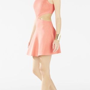BCBG MaxAzria Alora Jaquard A-Like Dress
